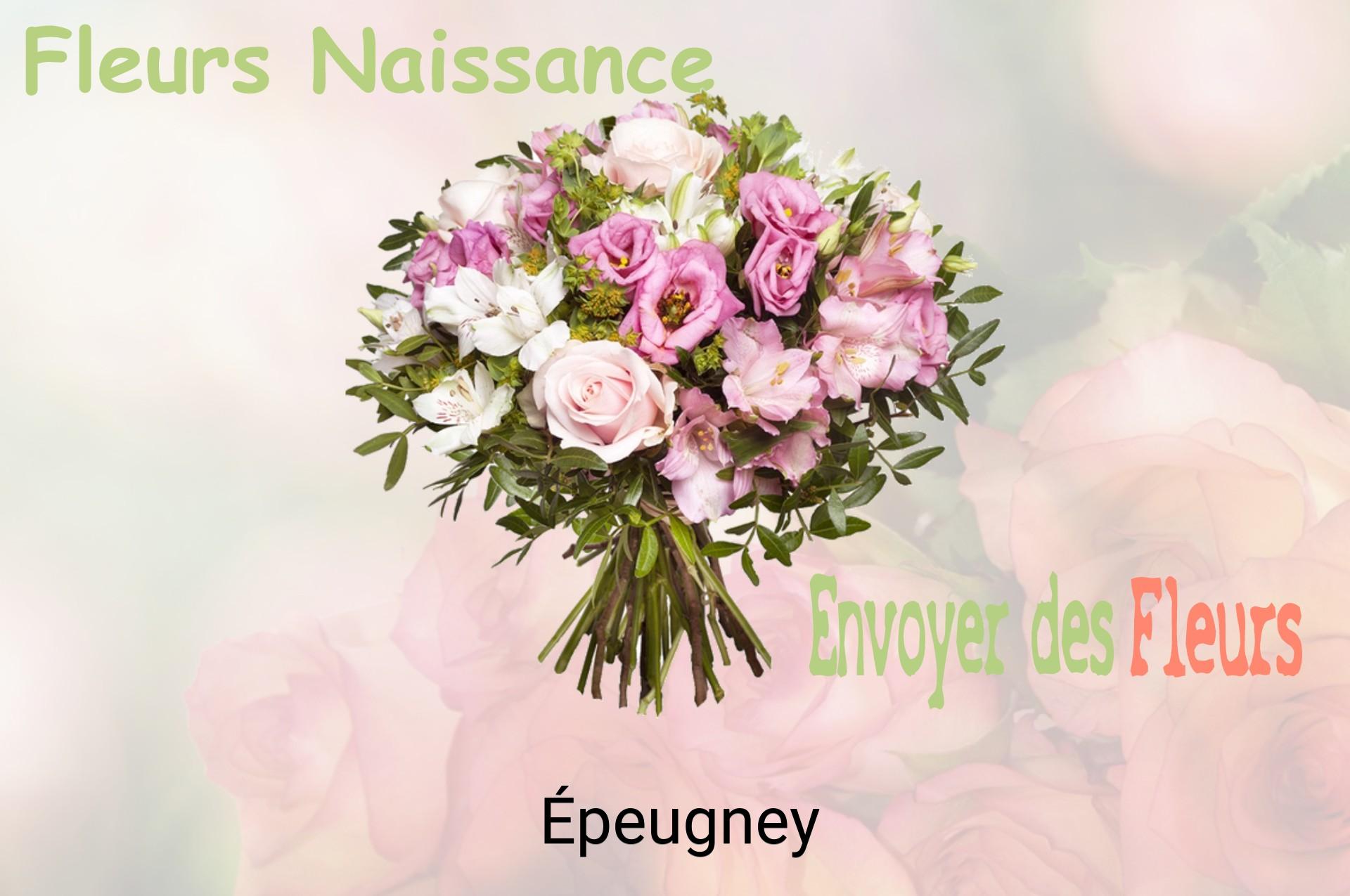 Bouquet de fleurs de naissance livré à Épeugney